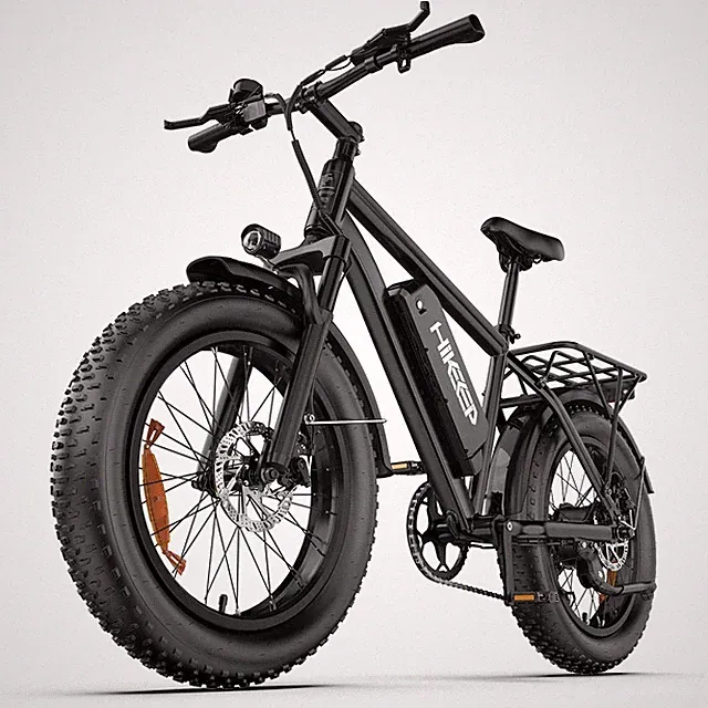 26" Fat Tire Ebike for Adults 1500W Peak 30MPH 25Mile Fast Mountain Electric Bik
