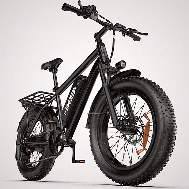 26" x 4.0 Electric Mountain Bike 1500W Peak Fat Tire Ebike for Adults 48V 15.6Ah