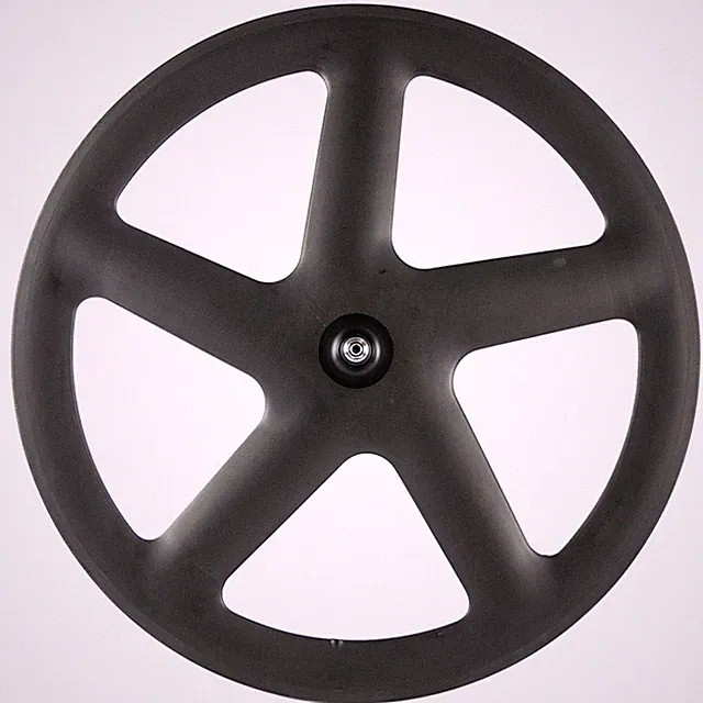 700C Clincher 56mm Five Spoke Bicycle Wheelset Road Bike/Track/Fixed Gear wheels