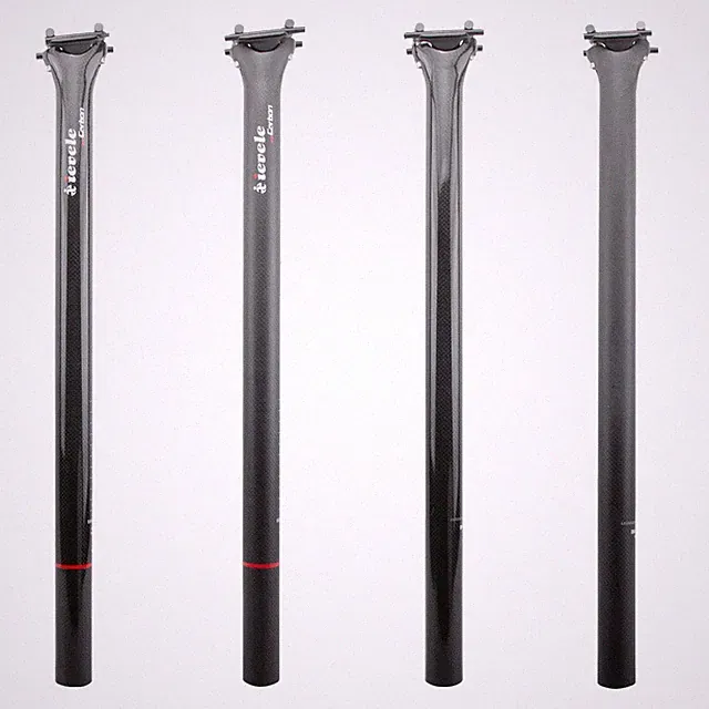 All Carbon Fiber Folding Bicycle Seat Tube 31.8-33.9-34.9 Mm Seat Pole