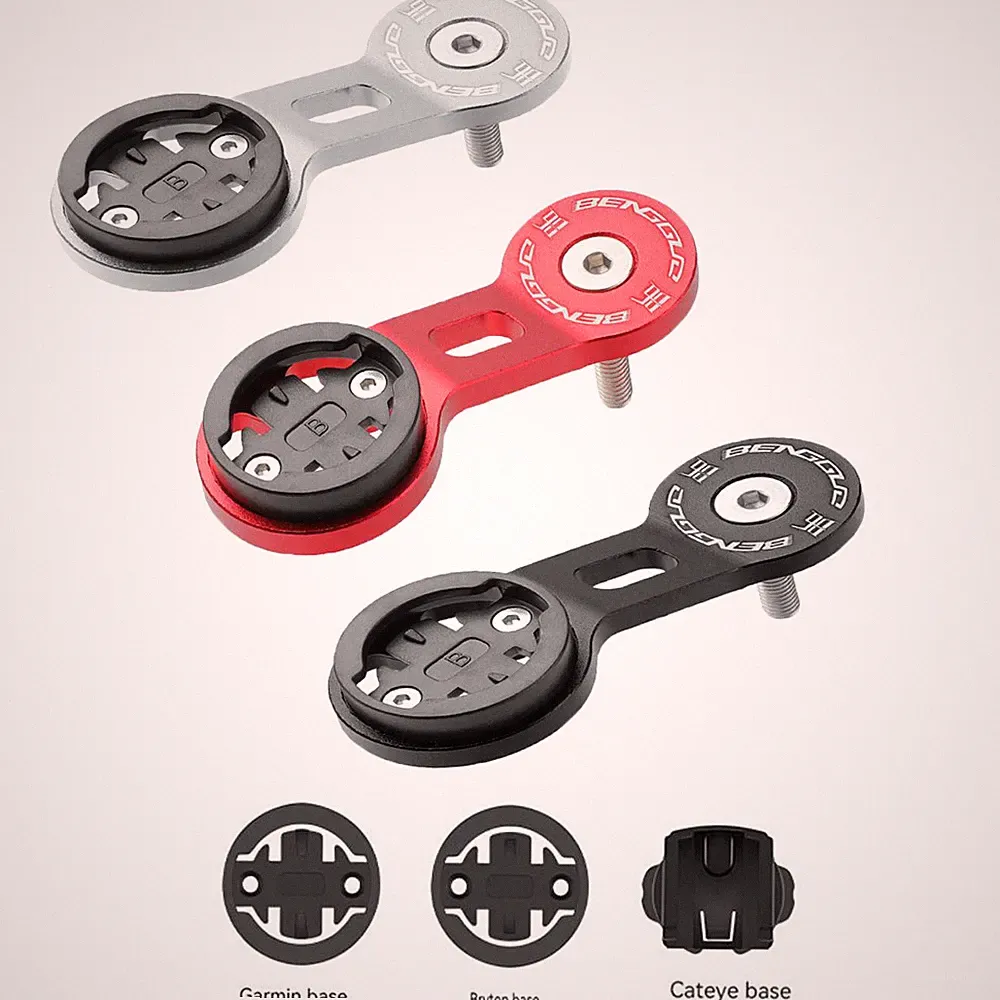 Aluminium Road Bicycle Extended Yardstick Phone Holder For Garmin/ Bryton/Cateye