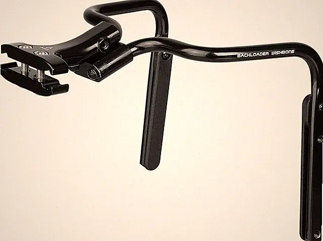 Backloader Wishbone Bike Bag Attachment – Anti-Sway Saddle Mount with Dual Bottl