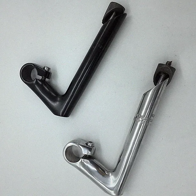 Bike Gooseneck Stem Aluminum Alloy 100x180mm for 25.4mm Fork Handlebar