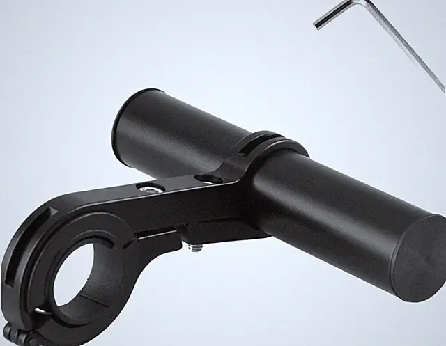 Bike Handlebar Extender Aluminum Alloy Single Bicycle Handlebar Extension Double