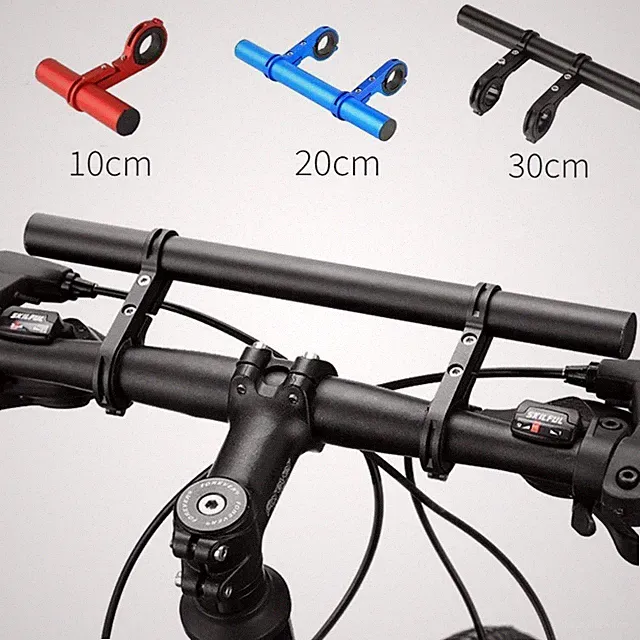 Bike Handlebar Extender Aluminum Bicycle Extension Mount 10/20/30cm