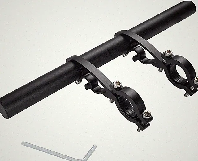 Bike Handlebar Extender, Bicycle Handlebar Extension Lightweight Durable Double