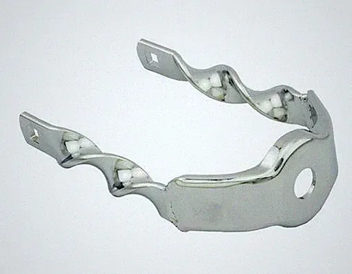 Bike Spring Fork Twisted Extended Crown Chrome. bike part ,bicycle parts.
