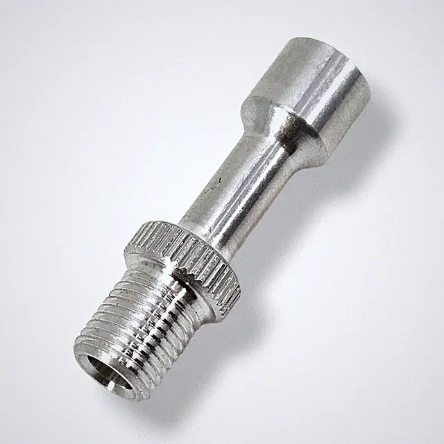 Bike Yoke Inflation Adapter / Valve Extender For Revive Dropper Post - Aluminum