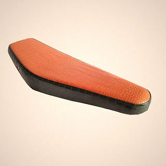 DONSP1986 Bicycle Banana Seat Long Bike Saddle 27.2mm Wide 20"/26"/29" Orange