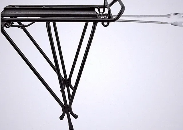 Durable Rear Bike Rack for Easy Cargo Transport and Adventure Ready Rides