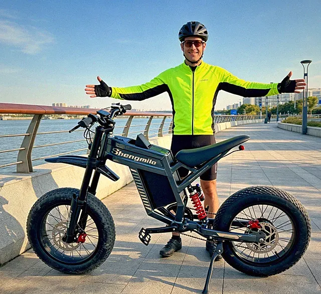 E-BIKE 1500W ELECTRIC BICYCLE 60V/30AH 20" FAT TIRE MOUNTAIN E BIKE FOR ADULTS