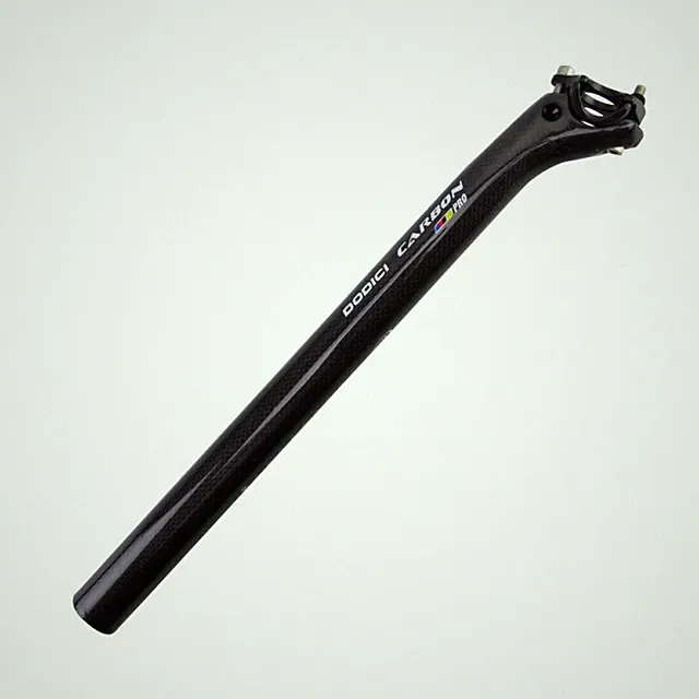 Full Carbon Fiber Mountain Road Bike Seat Pole Bicycle Seat Pole 31.6*400mm