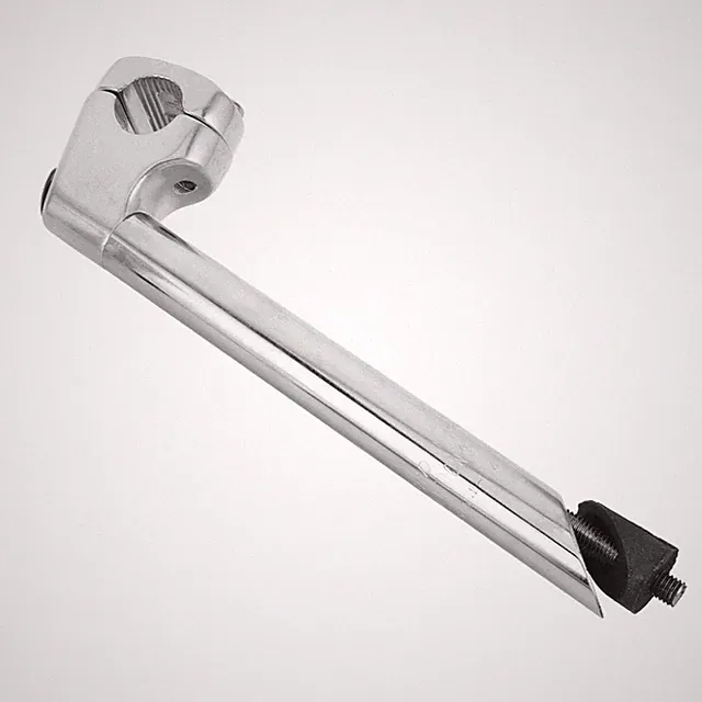 Gooseneck Stem Cycling Handlebar Bike Extender Chrome Quill for Bikes