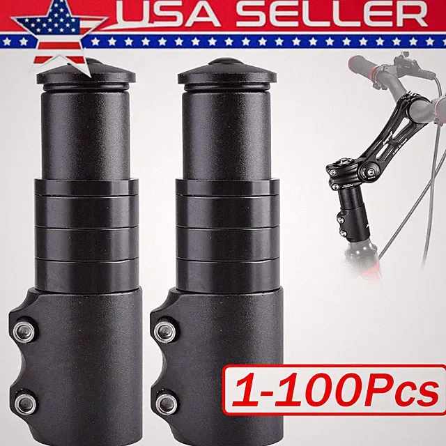 Mountain Bike Handlebar Front Fork Stem Riser Extender Extension Head Up Adaptor