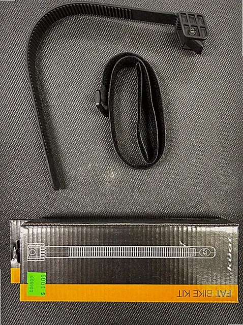 New - Kuat Fat Bike Kit (Includes Ratchet / Strap Extender & Front Tire Strap)