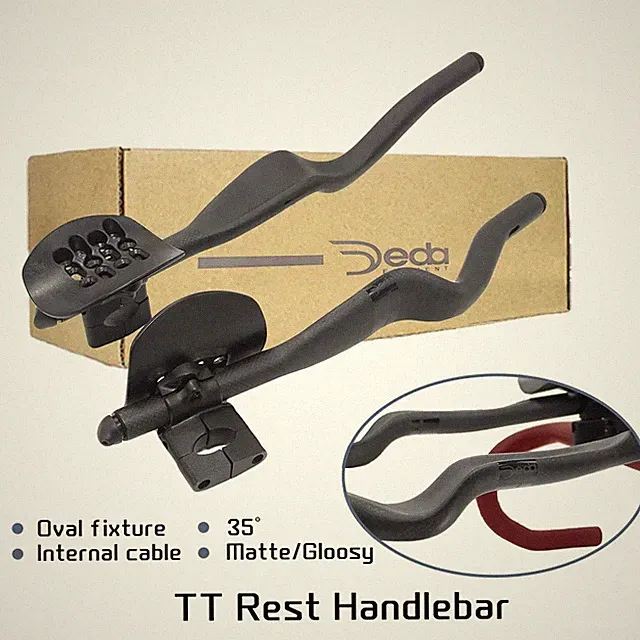 Road Bicycle 35° Extended TT Rest Handle Carbon For Aero Extension Handlebar