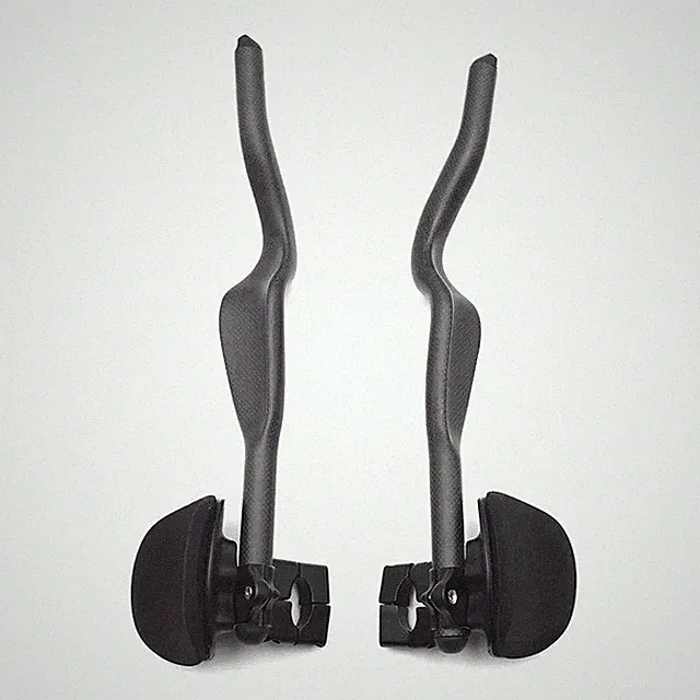 Road Bicycle Triathlon Time Trick Carbon Bike Extended TT Rest Handle 35 Degrees