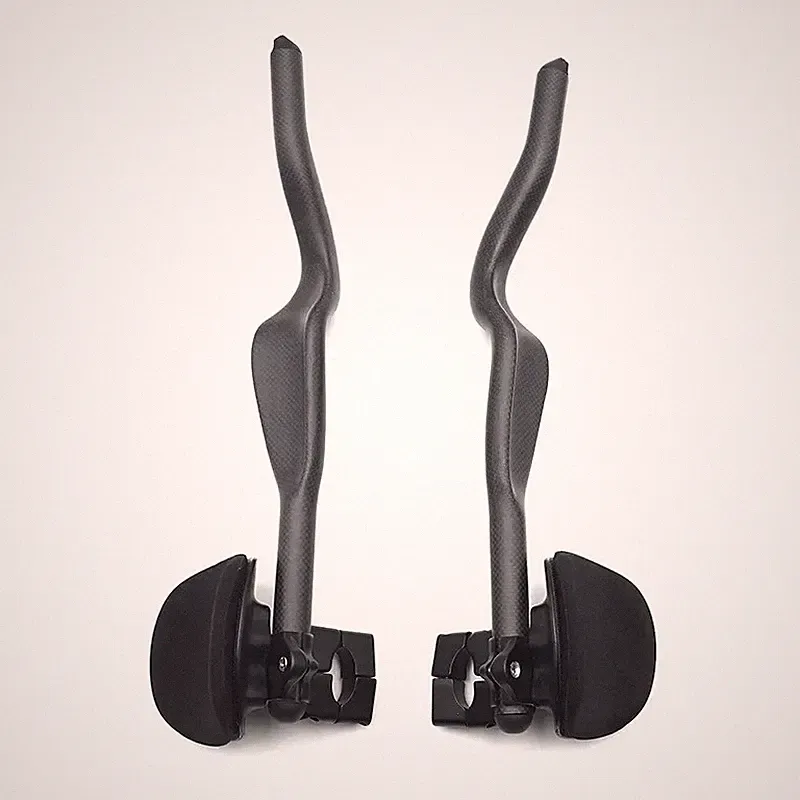 Road Fixed Gear Bicycle Triathlon Time Trick Carbon 35 °Extended TT Rest Handle