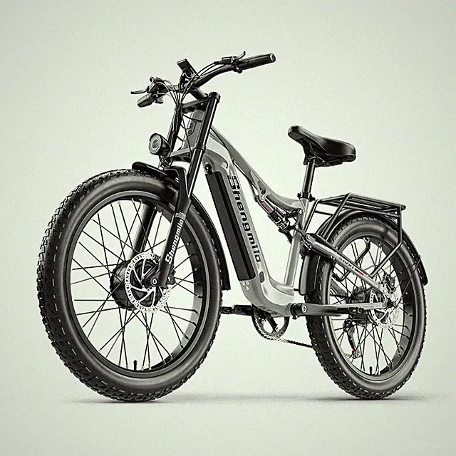 Shengmilo 26" Fat Tires E-Mountain Bicycle Electric Bike 2000W Dual Motor E-Bike