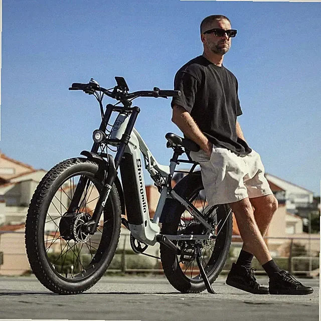 Shengmilo S600 Electric Bike 26" Fat Tires E-Mountain Bicycle 2000W E-Bike