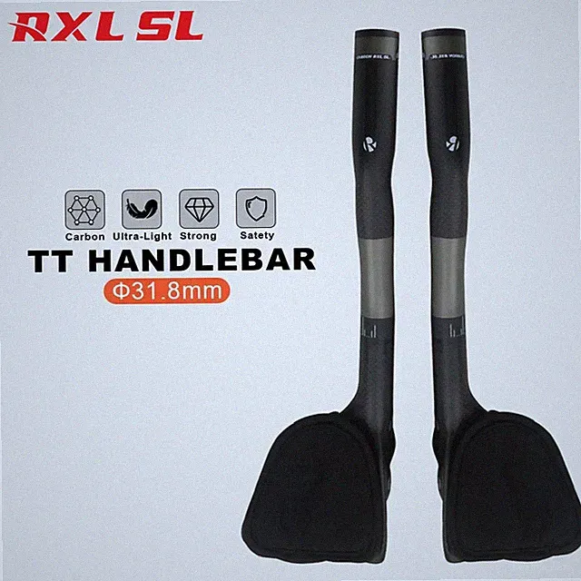 triathlon handlebar extender bicycle rest handlebar triathlon aero bars 3K matte