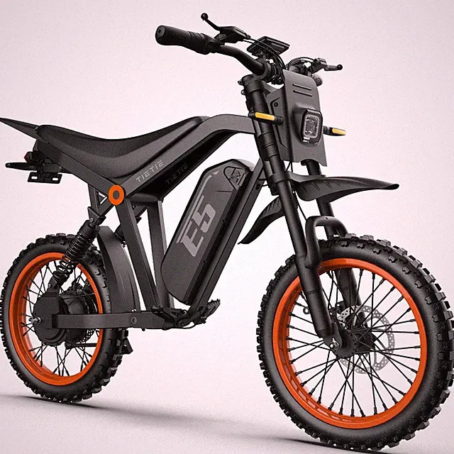 URLIFE Electric Dirt Bike for Adult 1500W 48V20AH 32MPH&50Miles Full Suspension