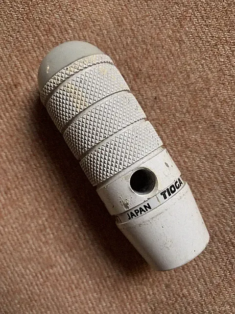 Vintage 1980s BMX Tioga Peg Roll On Axle Extender White 24TPI Japan