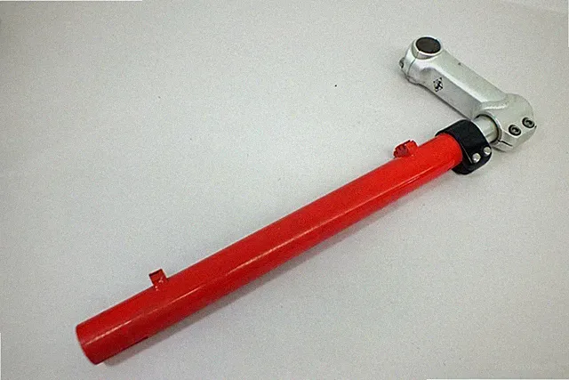Vtg Recumbent Handlebar Mount Tube Threadless Stem Extender Aluminum Alloy 14"